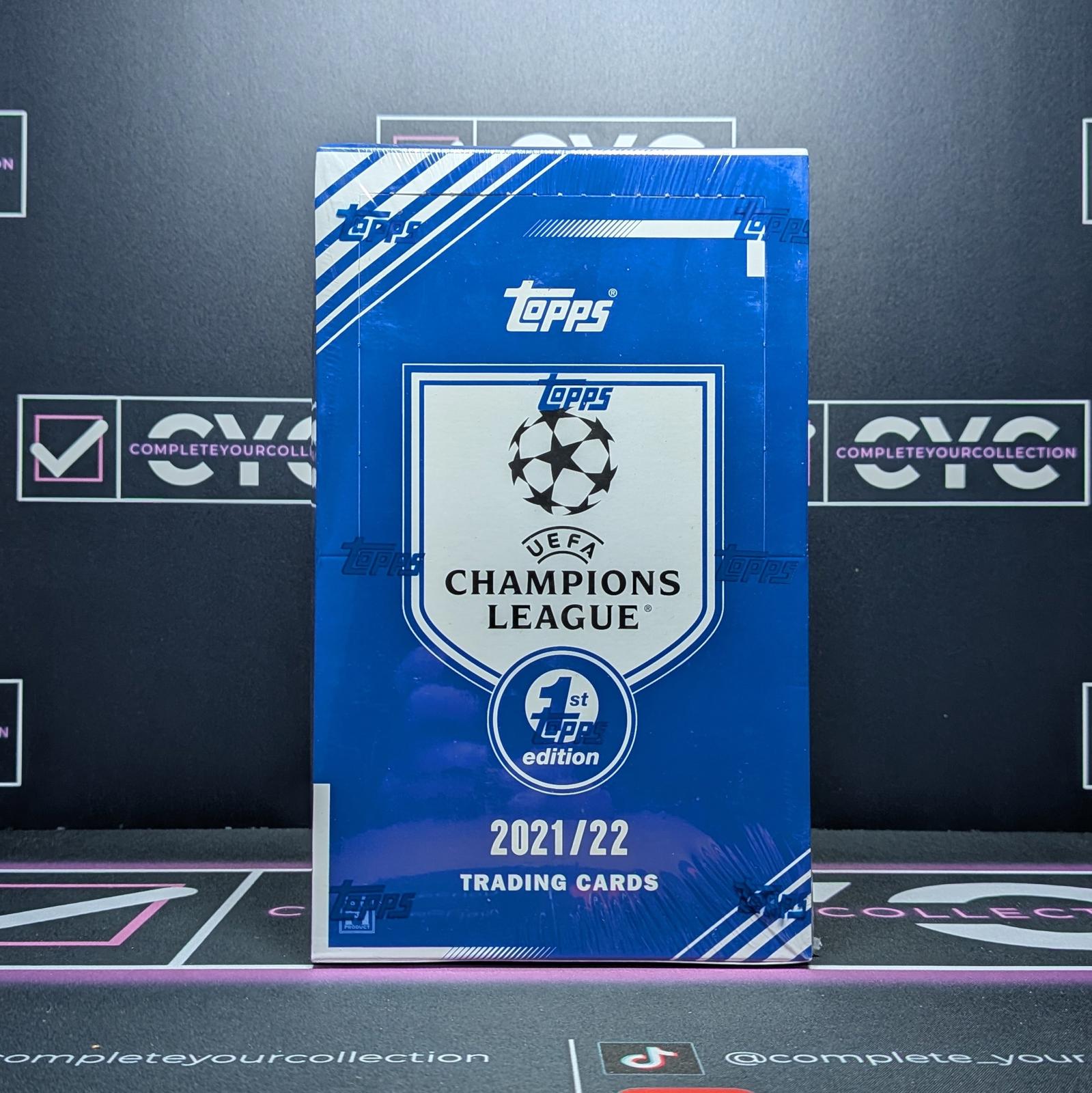 Topps 1st Edition UCL Hobby Box 2021/22 (Low Print Run) - Palmer Rookies