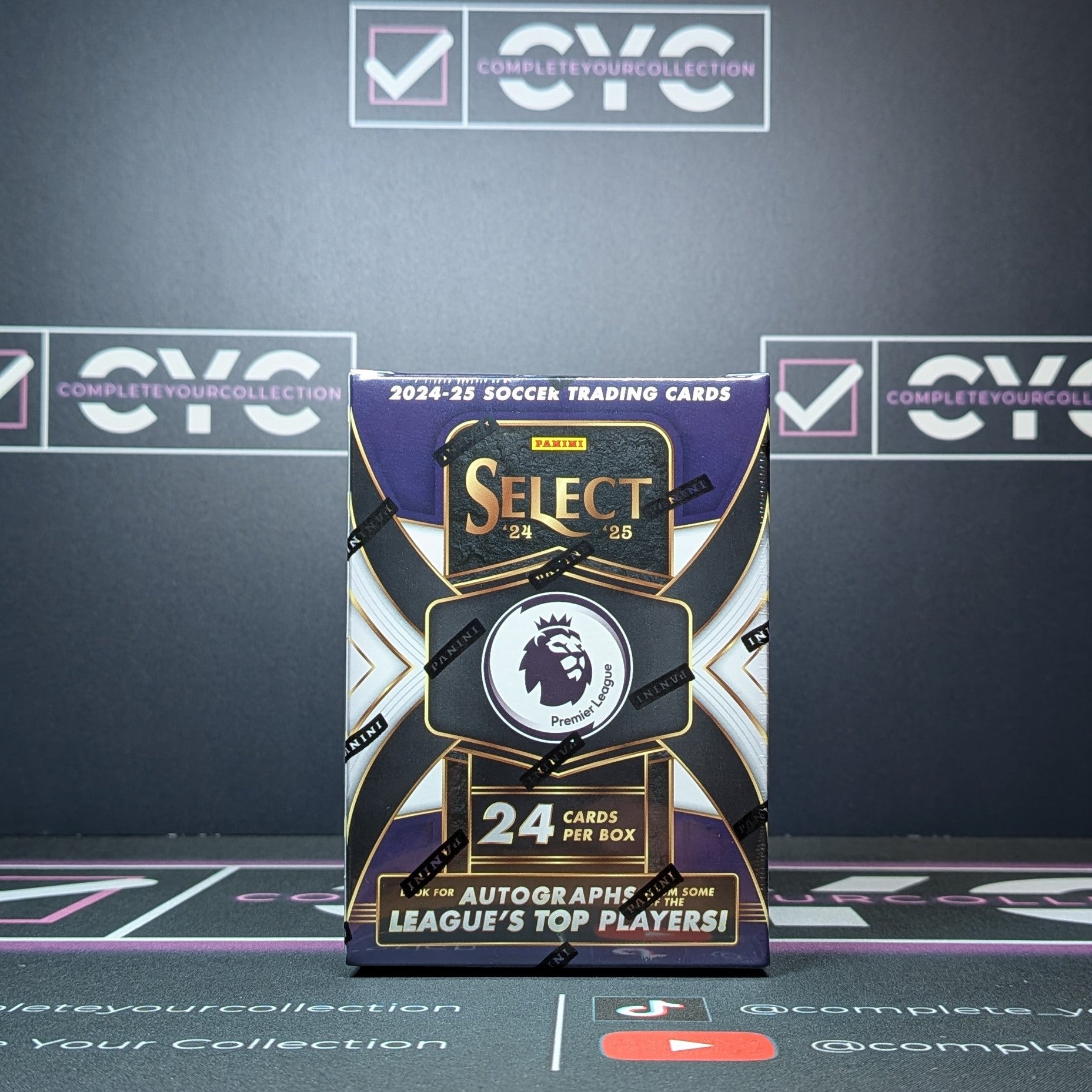 2024/25 Panini Select Premier League EPL Soccer 6-Pack Blaster Box