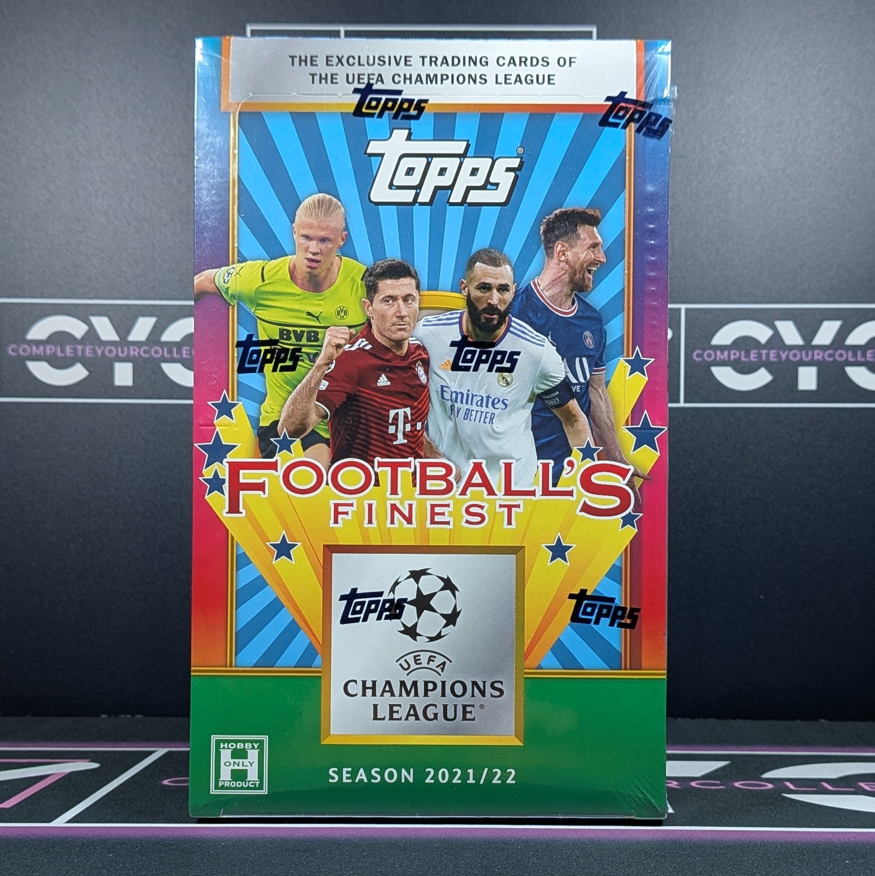 2021/22 Topps UEFA Champions League Finest Flashbacks Soccer Hobby Box