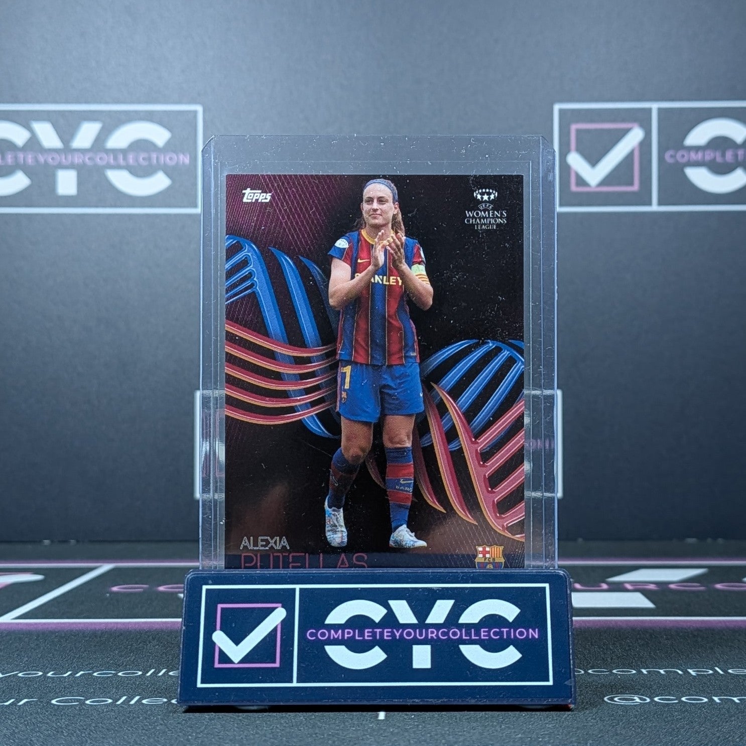 Alexia Putellas Rookie Topps Women's UCL Knockout 2020/21 - Barcelona Soccer